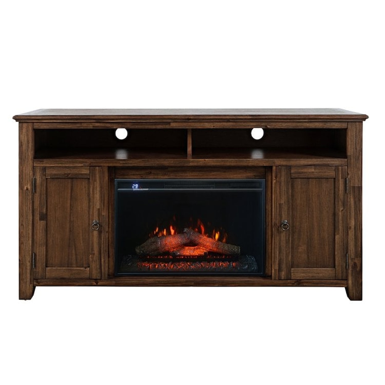 Jofran Bakersfield Bakerfield Fireplace with Logset