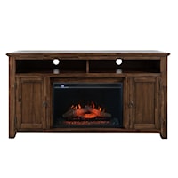 Bakerfield Fireplace with Logset