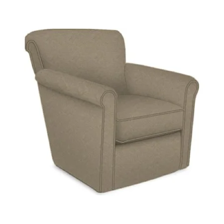 Swivel Chair with Transitional Style