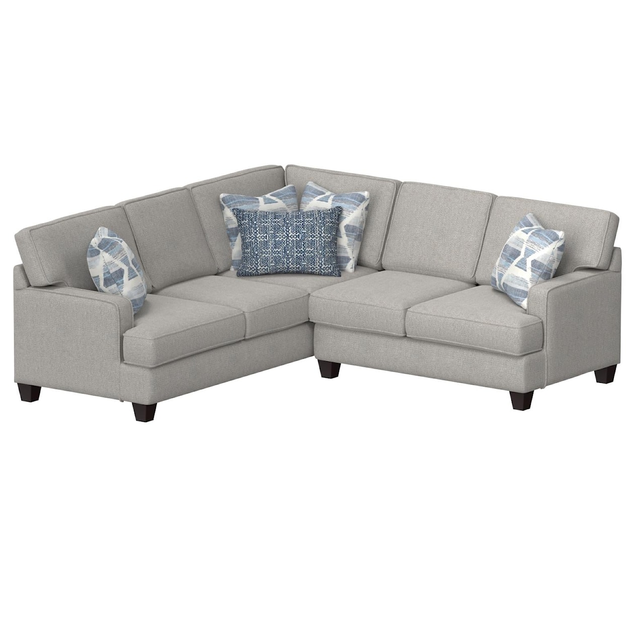 Corinthian 1420 2 Pc Sectional Sofa