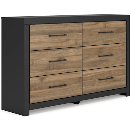 Six Drawer Dresser