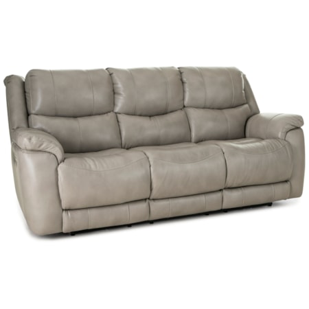 Leather Power Sofa