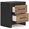 Signature Design by Ashley Vertani Two Drawer Night Stand