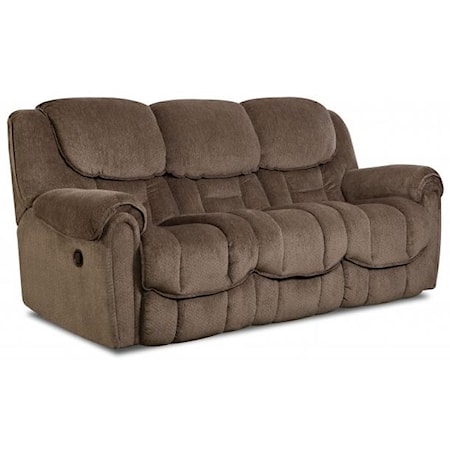 Casual Reclining Sofa