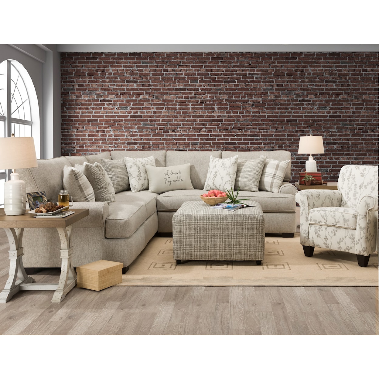 Corinthian 5900 2 Pc Sectional