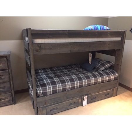 Twin Over Twin Wrangler Bunk Bed