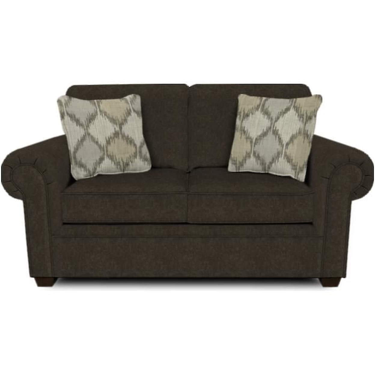 England 2250/N Series Rolled Arm Loveseat