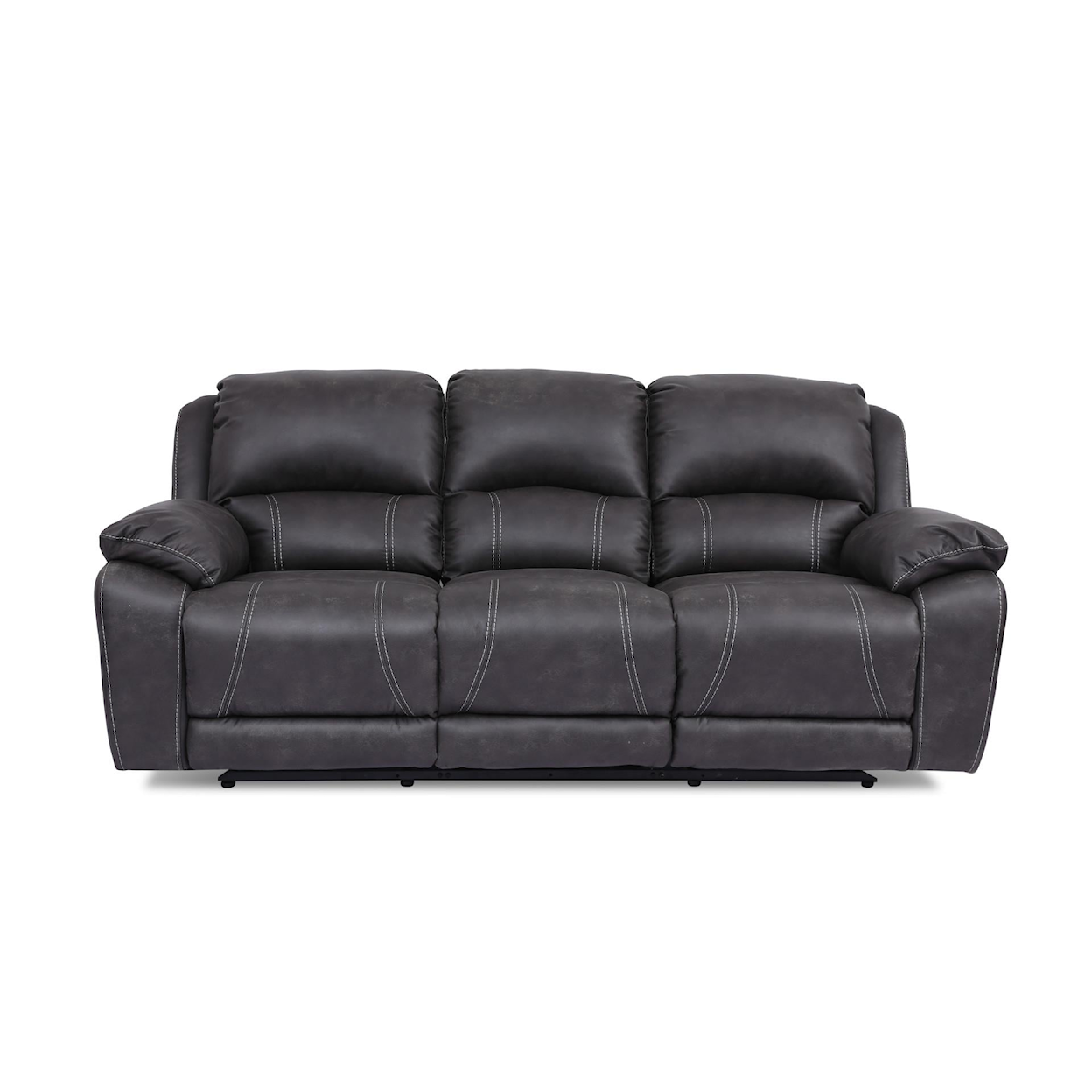 Cheers Nance NANCE CHARCOAL RECLINING SOFA & | LOVESEAT