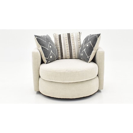 PERSIAN BEIGE SWIVEL POD | .