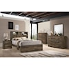 Elements International Bailey Music BAILEY DRIFT MUSIC 4 PC QUEEN | BEDROOM SET