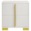 Coaster Celine CELINE WHITE NIGHTSTAND |