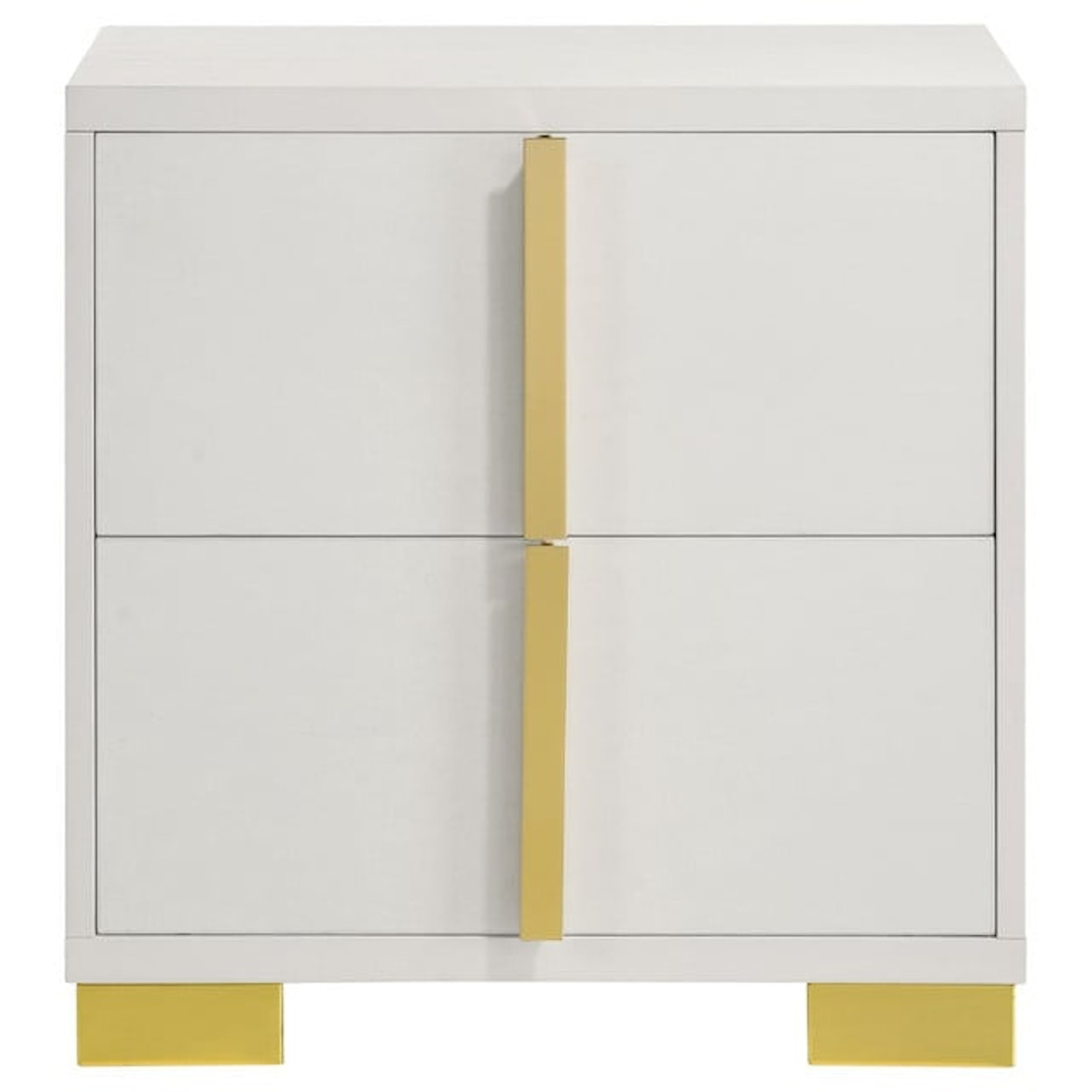 Coaster Celine CELINE WHITE NIGHTSTAND |