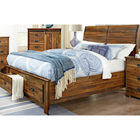 RUSTIC CHARM KING BED |