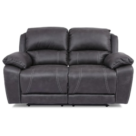 NANCE CHARCOAL DUAL RECLINING | LOVESEAT