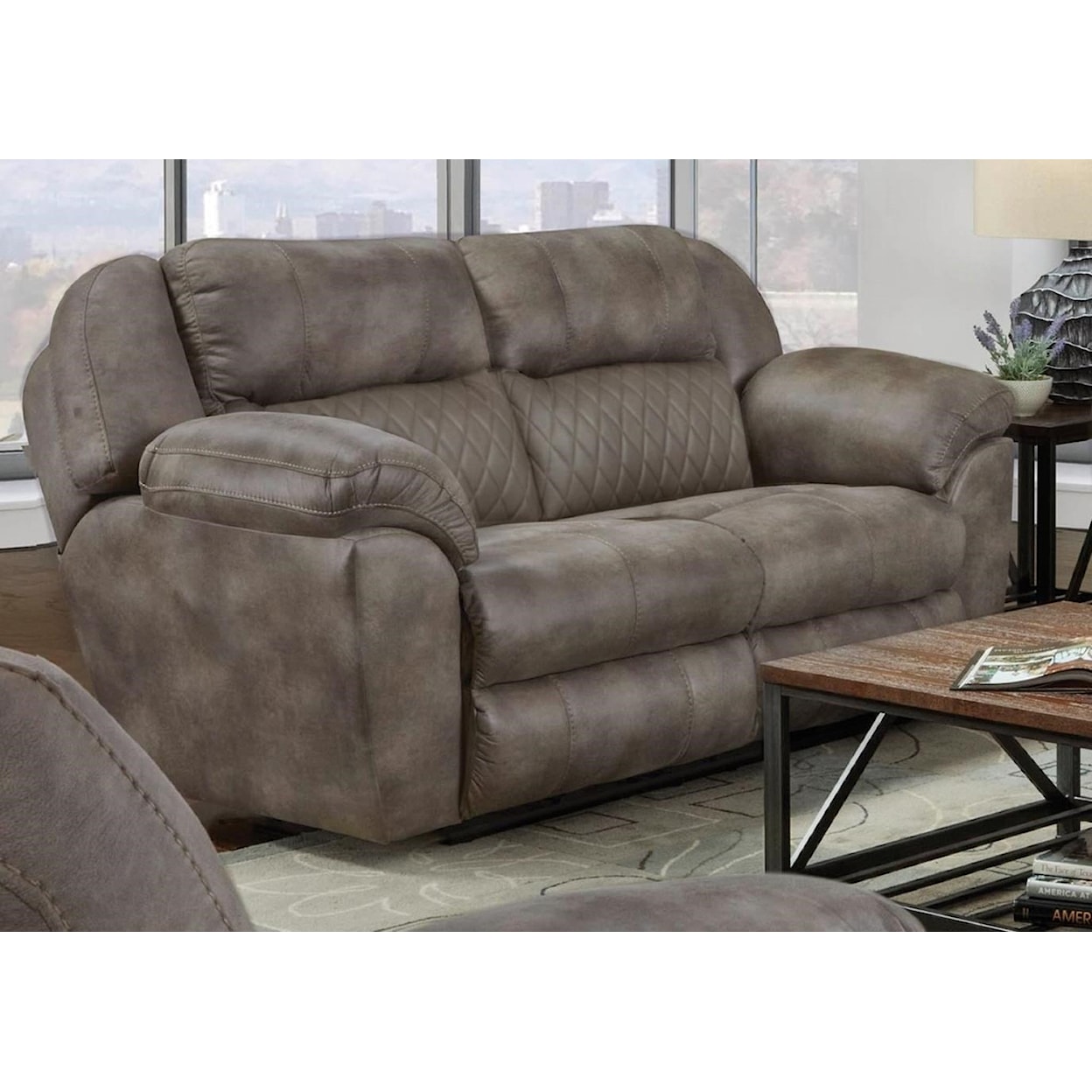 Catnapper Jamie Fig JAMIE FIG TRIPLE POWER SOFA AND | ROCKING LO