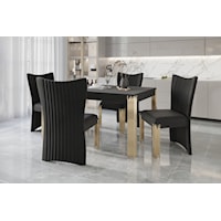 NEW YORK BLACK RECTANGLE DINING | TABLE