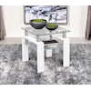 Coaster Ace White ACE WHITE END TABLE |