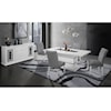 Global Furniture Morocco MOROCCO WHITE 7 PIECE DINING SET |
