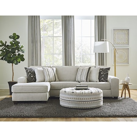 PERSIAN BEIGE 2 PIECE  SECTIONAL | WITH LAF 