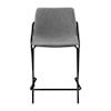 Coaster Bar Stools ERNIE GREY AND BLACK COUNTER | HEIGHT STOOL