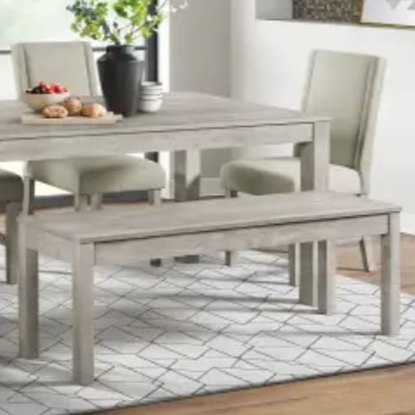 EMMA WHITE 6 PIECE DINING SET | *