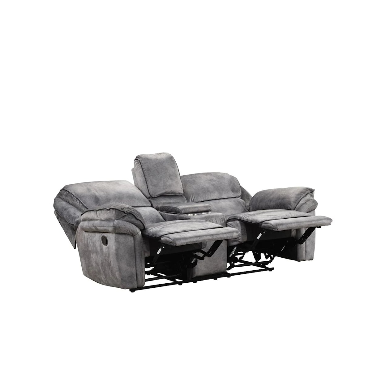 Nexoes Manta Grey MANTA GREY RECLINING LOVESEAT |