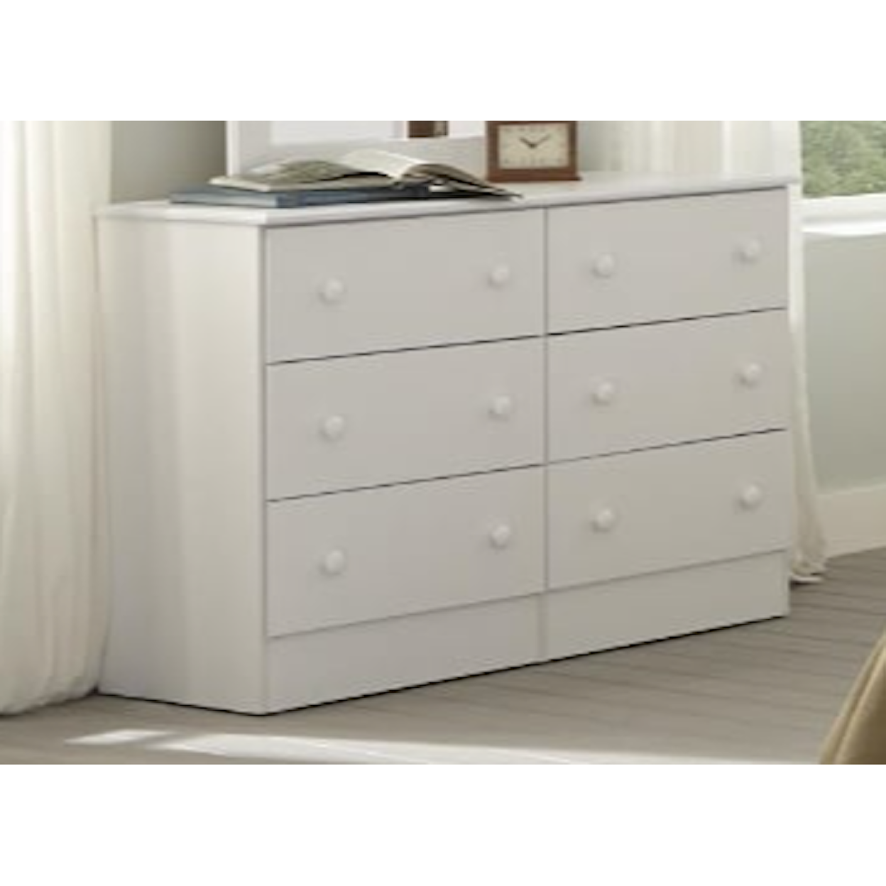 Kith Furniture Sawyer Bedroom SAWYER WHITE DRESSER |