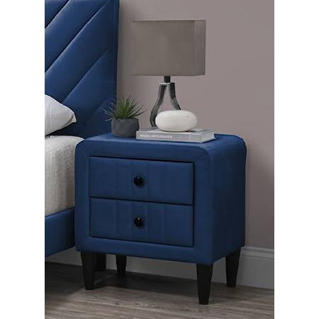 VENUS BLUE NIGHTSTAND |