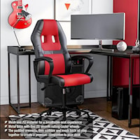 RED & BLACK GAMING CHAIR |