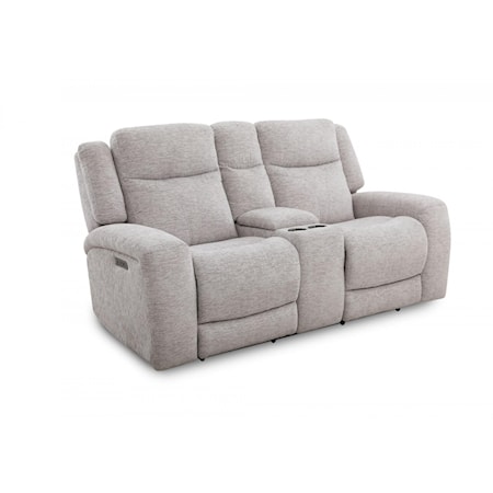 HAYDEN CREAM DOUBLE POWER LOVESEAT |