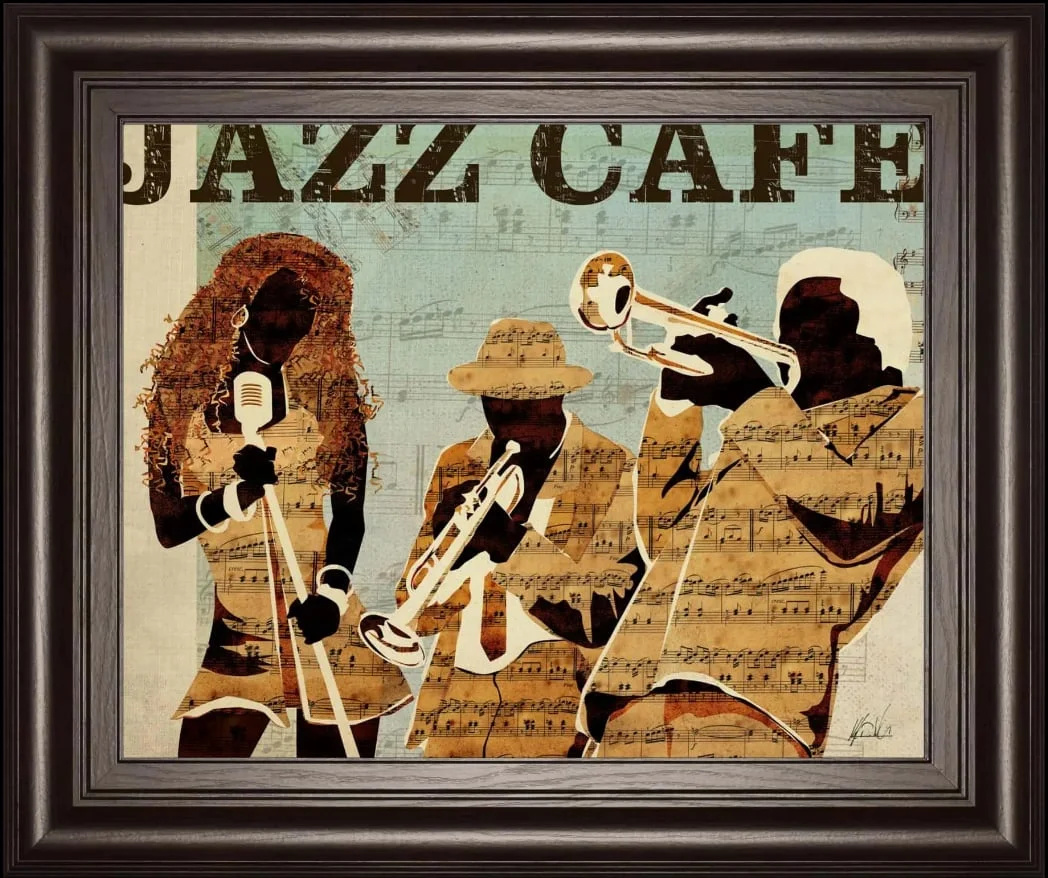 31261 JAZZ CAFE 1 22X26 WALL ART | | 7 Day Furniture | Wall Art