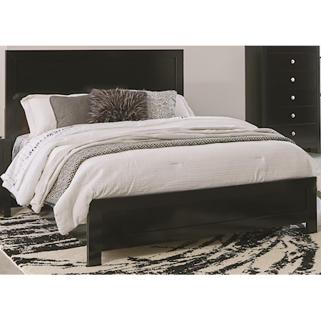 BRIANNA BLACK QUEEN BED |