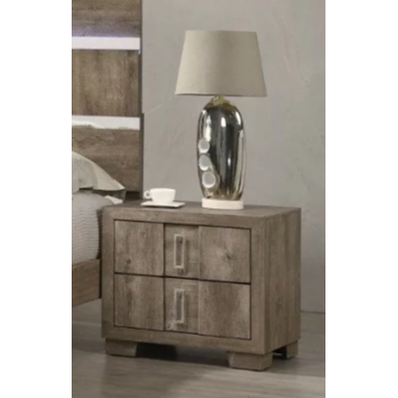 LARAMIE WHITE OAK NIGHTSTAND |