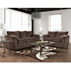 Washington Brothers Furniture Kaitlyn KAITLYN CHOCOLATE RECLINER |