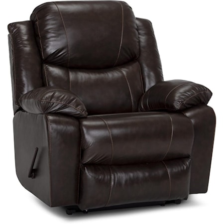 ZEUS BROWN BIG MAN RECLINER |