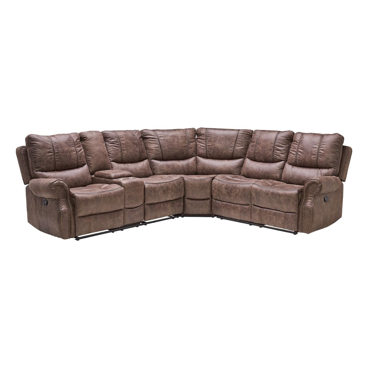 H317 Logistics Alexandor ALEXANDOR TOBACCO 3 PIECE RECLINING | SECTIO