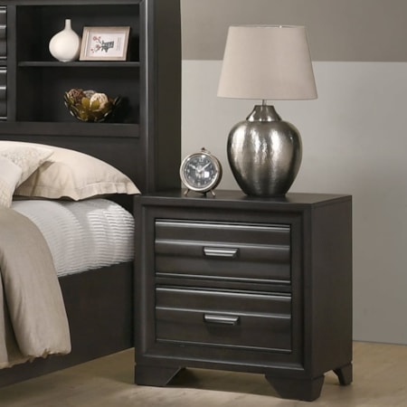 TIMMY GREY 4 PC QUEEN BEDROOM SET |