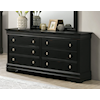 Lifestyle Portofino PORTOFINO ANTIQUE BLACK DRESSER |