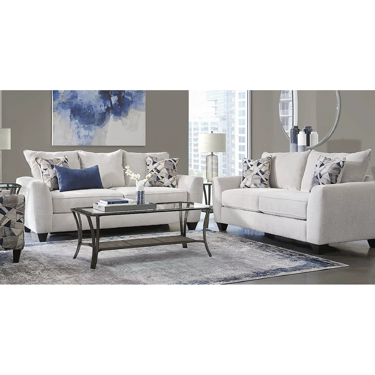 Albany Highlands HIGHLANDS CREAM SOFA |