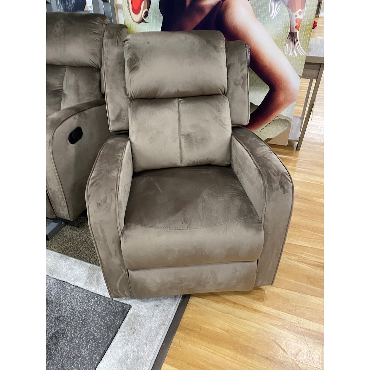 AC Pacific Pacifico PACIFICO CHOCOLATE RECLINER |