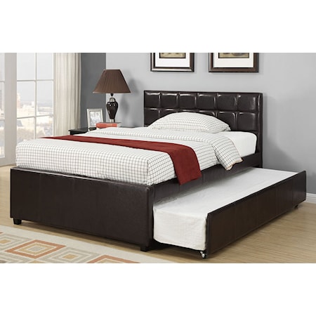 SAM BROWN TWIN BED W/ TRUNDLE |