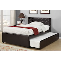 SAM BROWN TWIN BED W/ TRUNDLE |