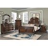 Poundex Alexander ALEXANDER BROWN QUEEN BED |