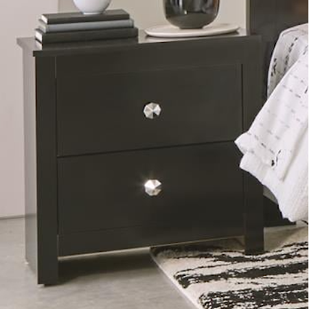 BRIANNA BLACK NIGHTSTAND |