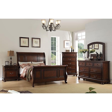 PARIS 4 PC QUEEN BEDROOM SET |