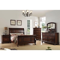 PARIS 4 PC QUEEN BEDROOM SET |