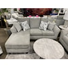 Affordable Furniture Cinder Ash CINDER ASH SOFA CHAISE WITH OTTOMAN |