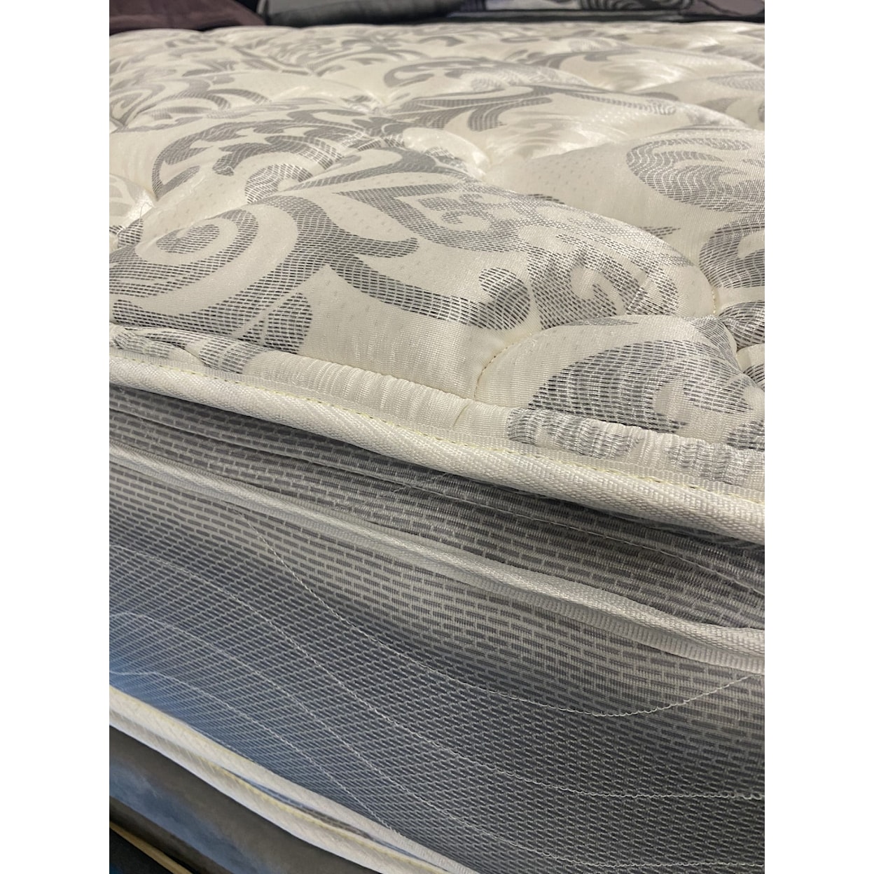 Chicago Mattress Company Silver Promo Quilt TWIN SILVER 12" PROMO | QUILT 2 SIDED PILLOW