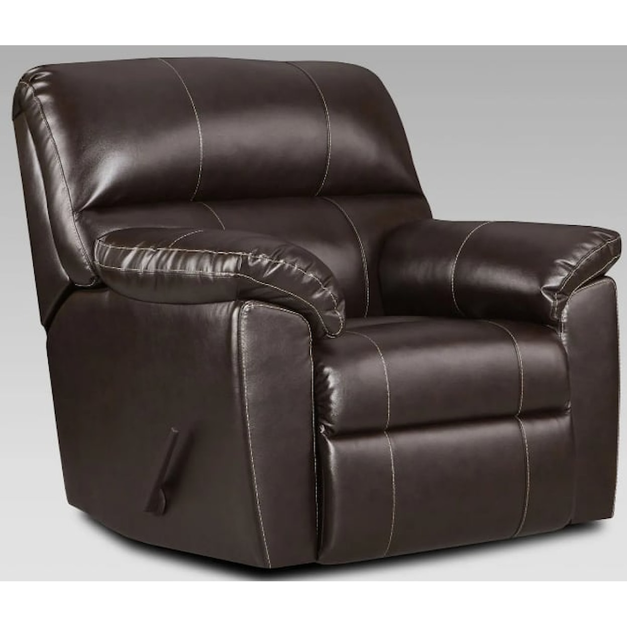 Affordable Furniture Easton EASTON CHOCOLATE RECLINER |