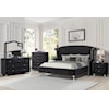 Titanic Furniture Black Panther BLACK PANTHER II KING BED |